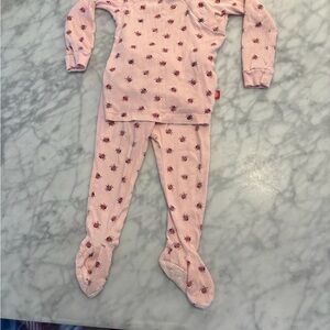 Magnetic Me Pink Organic Pajama Set